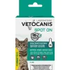 Anti-parasit Spot on Katt Vetocanis - 4 pack