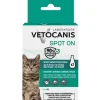 Anti-parasit Spot on Katt Vetocanis - 2 pack
