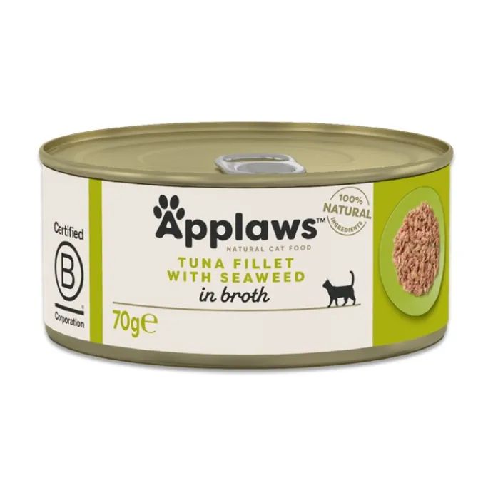 Applaws katt konserv Tuna&Seaweed in Broth