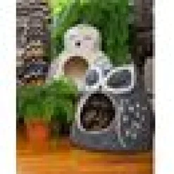 Artisan Felt Owl Cave Grå
