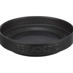 BE NORDIC skål låg svart