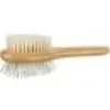 Borste, dubbelsid. bambu/natural &wireborst