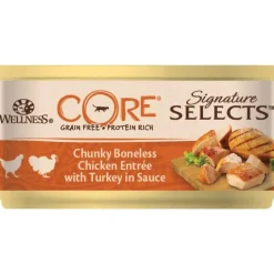 Cat Adult Signature Selects Chunky Chicken & Turkey in Sauce Wet 79 g