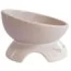 Cat ceramic bowl elevated CAT