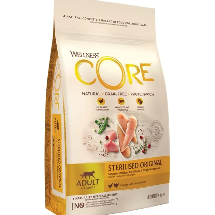 CORE Cat Adult Sterilised Grain Free Kyckling & kalkon 4kg