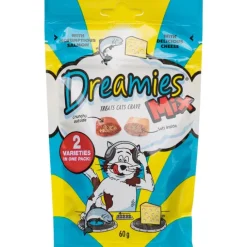 Dreamies Mix Cat Treats - Lax & ost