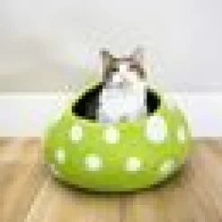 Eco Kitty Cave Mushroom Grön