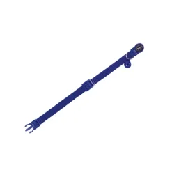 Enfärgat katthalsband nylon Blå