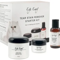 Eye Envy startkit för borttagning av tårfläckar på katt