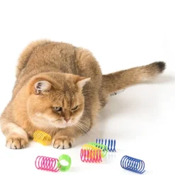 Fun Spring Cat Toy 8-pack