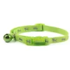 Halsband Kattunge Ancol reflex Neongrön