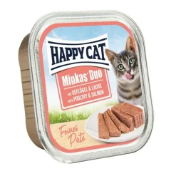 HC Minkas Duo Paté fågel & lax, 100 g