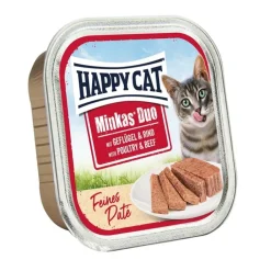 HC Minkas Duo Paté fågel & oxkött, 100 g