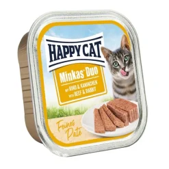 HC Minkas Duo Paté oxkött & kanin, 100 g
