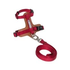 HiDream Leather Series kattsele Röd