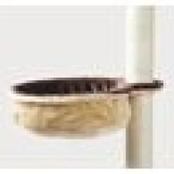 Hänghylla för klösträd Brun/beige