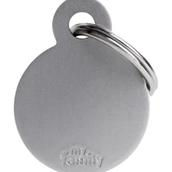 ID-Bricka MyFamily Basic Cirkel Grå