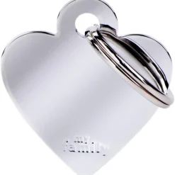ID-Bricka MyFamily Basic Hjärt Silver
