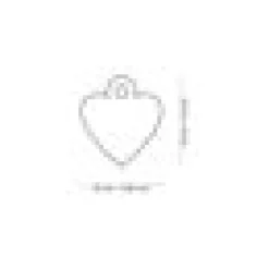 ID-Bricka MyFamily Basic Hjärt Silver