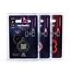 ID-Bricka MyFamily Hush QR, cirkel svart