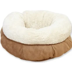 Kattbädd Donut Brun