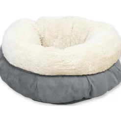 Kattbädd Donut Grå
