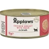 Kattfoder Applaws konserv Chicken & Duck 70g