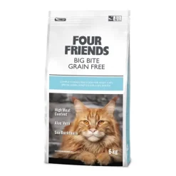 Kattfoder FourFriends Big Bite Grain Free 6kg