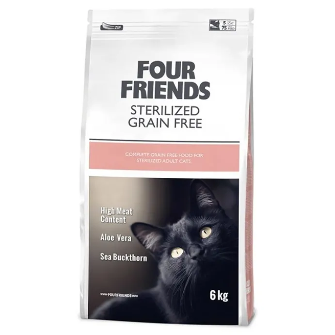 Kattfoder FourFriends Sterilized GF 6kg
