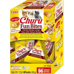 Kattgodis Churu Cat Fun Bite With Cheese 96