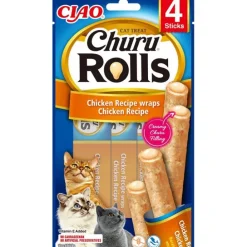 Kattgodis Churu Cat Rolls Chicken Wrap Chicke
