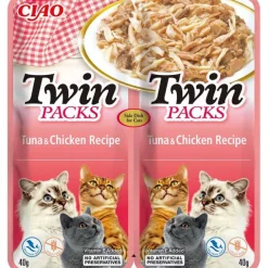 Kattgodis Churu Twin Packs Tuna/chicken In Tuna Broth