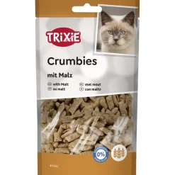 Kattgodis Crumbies med malt