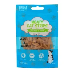 Kattgodis Salmon & Catnip strips