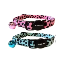 Katthalsband Ancol Leopard