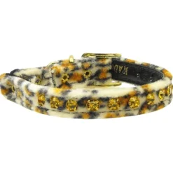 Katthalsband Animal Jaguar strass
