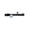 Katthalsband Glossy Dots Svart