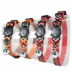 Katthalsband Indian Design