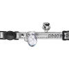 Katthalsband Modern Art Luxus silver