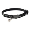 Katthalsband Rogz Alley cat svart S