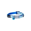 Katthalsband Rogz Nightcat blue floral S