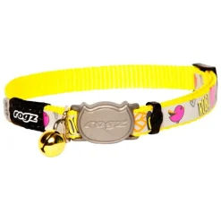 Katthalsband Rogz Reflectocat dayglo bird S