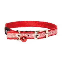 Katthalsband Rogz sparklecat dark red S