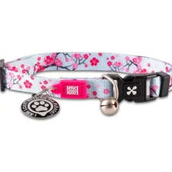 Katthalsnband Max&Molly med Smart ID Cherry