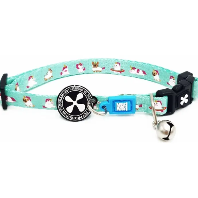 Katthalsnband Max&Molly med Smart ID Enhörning