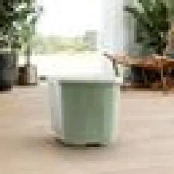 Kattlåda Hop In Botanical green