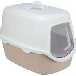 kattlåda Vico blush/vit