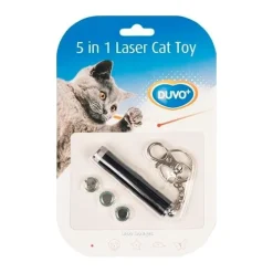 Kattlek Duvo LED Pointer Svart