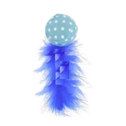 Kattleksak Boll Dot Blå
