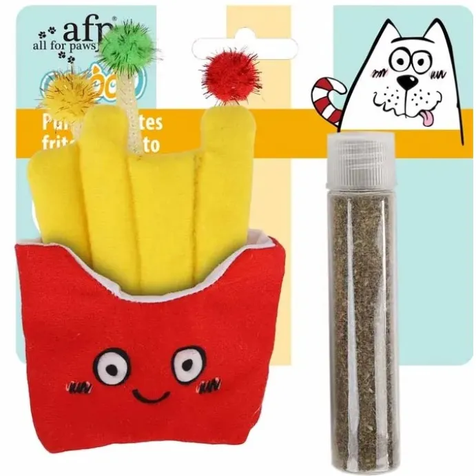 Kattleksak Catnip Pommes frites